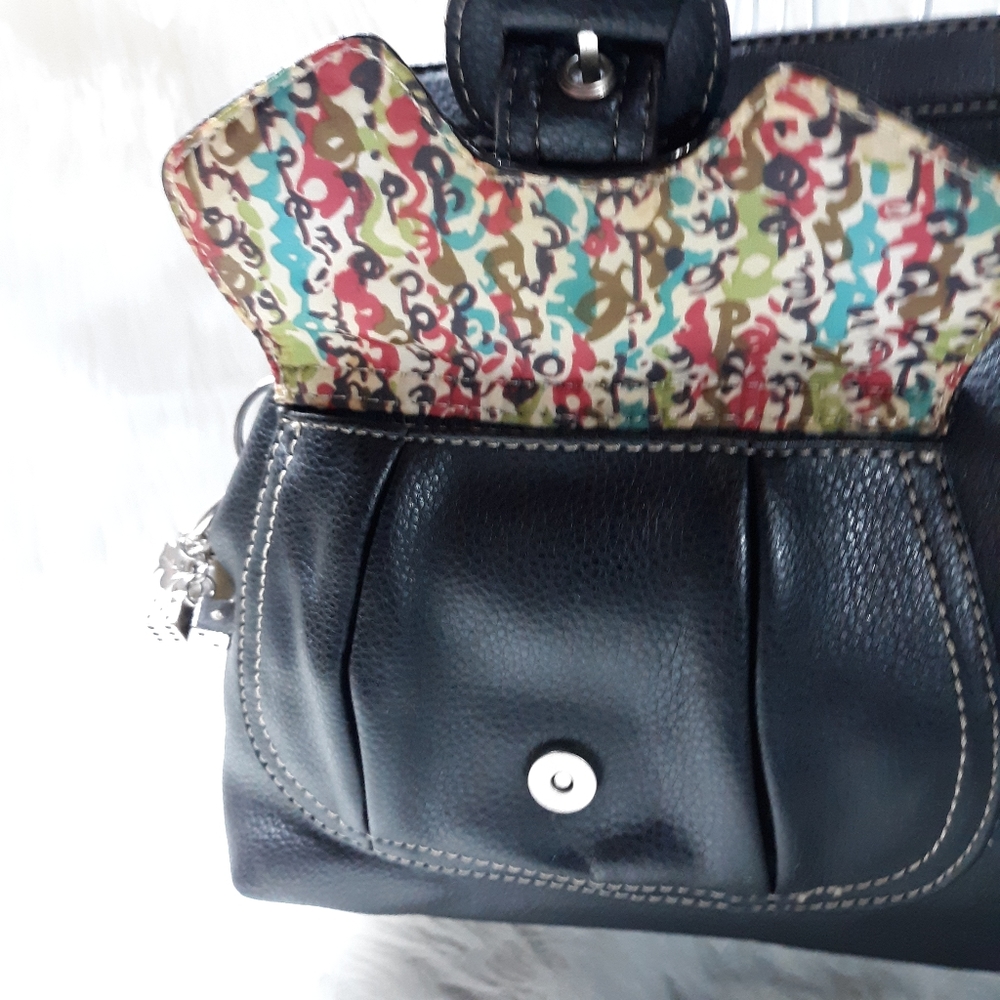 Nine West Faux Leather Satchel - Picture 6 of 7